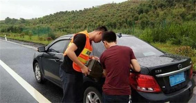 漳平永福道路救援